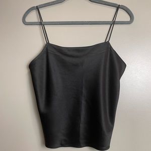 Alice + Olivia Harmon Drapey Slip Tank